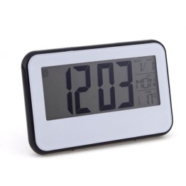 Ψηφιακό ρολόι με Αισθητήρα Ήχου και LCD Οθόνη - Voice Control Black Light Clock 2618