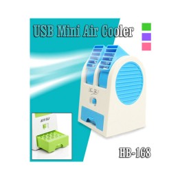 Mini Fan Φορητό Επιτραπέζιος Ανεμιστήρας-Air Cooler USB ΗΒ-168