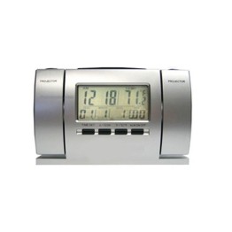 Ρολόι με 2 Προτζέκτορες - Θερμόμετρο Χώρου και Ημερολόγιο
