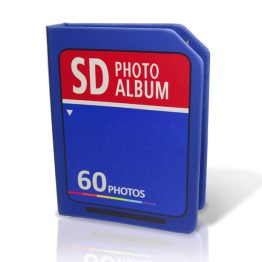 Αλμπουμ Φωτογραφιών σε σχήμα SD Κάρτας - SD Photo Album Retro