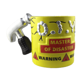 Κούπα με λαβή σε σχήμα σφυριού - Master of Disaster Mug 
