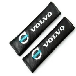 Μαξιλαράκια Ζώνης Carbon Volvo σετ 2 τεμαχίων