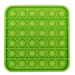 Anti Stress Fidget Bubble Pop Αγχολυτικό Παιχνίδι Τετράγωνο Πράσινο 