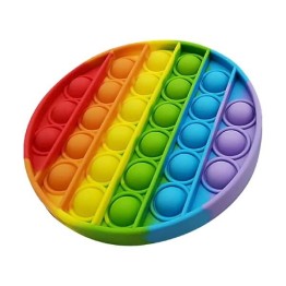 Anti Stress Fidget Bubble Pop Αγχολυτικό Παιχνίδι Κύκλος Rainbow