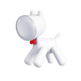Allocacoc PuppyLamp Επιτραπέζιο Φωτιστικό Κουτάβι με Δώρο τον Φορτιστή - Λευκό