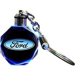 3D Led Light Κρυστάλλινο Μπρελόκ Αυτοκινήτου - Ford