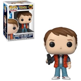 Funko POP Movies Back to the Future - Marty in Puffy Vest Vinyl Figure