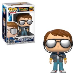 Funko POP Movies Back to the Future - Marty with Glasses Vinyl Figure