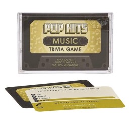 Κάρτες Ερωτήσεων Μουσικής Pop Music Trivia Game - Αγγλικά 
