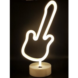 Διακοσμητική Λάμπα Led Κιθάρα - Guitar Decoration Lamp USB