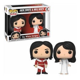 Funko POP Rocks The White Stripes - Jack White & Meg White 2-Pack Figures 