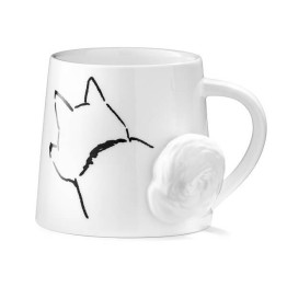 Κεραμική Κούπα 3D σε σχήμα ουρά σκύλου - Dog Tail Mug