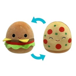 Jazwares Λούτρινο Flip-a-Mallow by Squishmallows Pep the Pizza & Carl the Cheeseburger 13εκ.