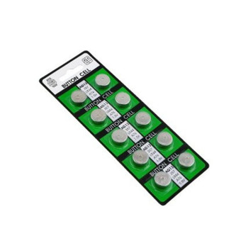 Αλκαλική Μπαταρία CELL  1,5V AG13 LR44 Σετ 10 Τεμαχίων