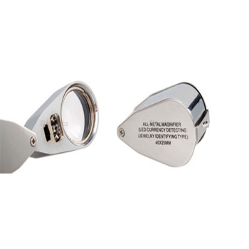 Μεγεθυντικός Φακός - Λούπα Κοσμημάτων 40x με LED & Ανίχνευση Πλαστών Χαρτονομισμάτων