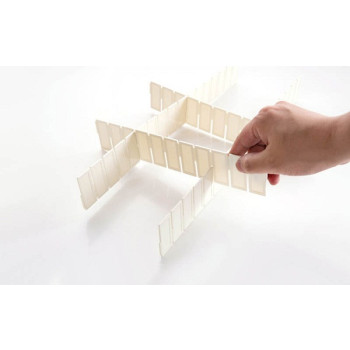 Έξυπνα Διαχωριστικά Συρταριών - Drawer Dividers 42x5εκ - 5 τεμάχια