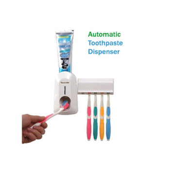 Αυτόματη Συσκευή Οδοντόκρεμας & Θήκη για 5 Οδοντόβουρτσες