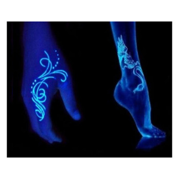 Αυτοκόλλητα Τατουάζ που Φωσφορίζουν - Glow Tattoo