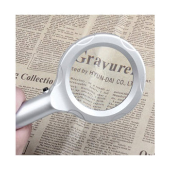 Μεγεθυντικός φακός με LED και μεγένθυση x4