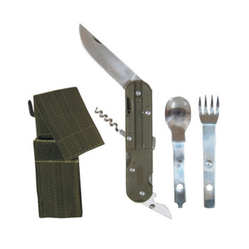 Πολυσουγιάς εκστρατείας με 5 εξαρτήματα και θήκη