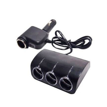 Πολύμπριζο Αυτοκινήτου 5 σε 1 με Έξοδο USB 12/24V 120W