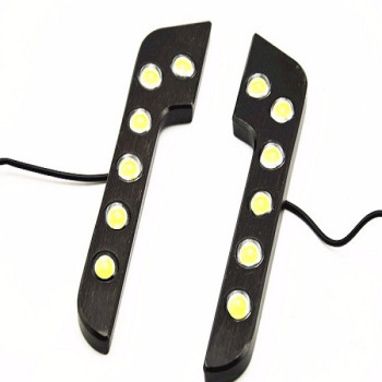 Φώτα Ημέρας Μεταλλικά Τύπου Mercedes Benz L-Shape HY-X7