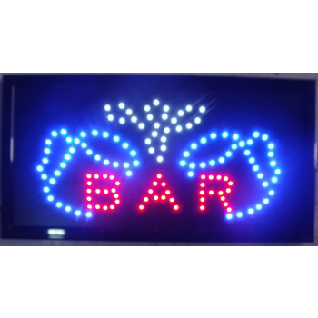 Φωτιζόμενη πινακίδα με κίνηση "BAR 2"