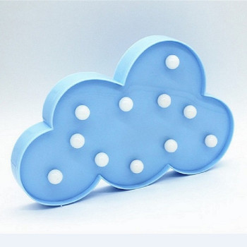 Διακοσμητικό φωτιστικό led συννεφάκι