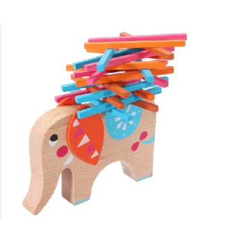 Εκπαιδευτικό Ξύλινο Παιχνίδι Δεξιοτήτων - Ντάμπο ο Ελέφαντας