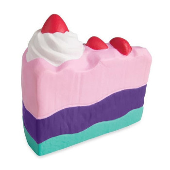 Squishy Παιχνίδι Αντιστρες Cherry Cake Slice - Squishy Antistress