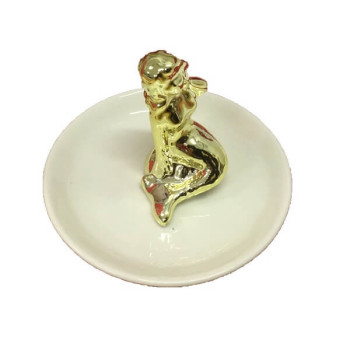 Διακοσμητικό Πιατάκι με 3D Σχέδιο Γοργόνα για τα Κοσμήματα