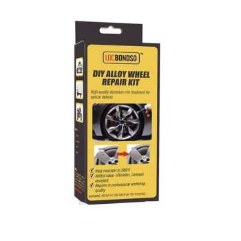 Κιτ Επισκευής Ζάντας Αλουμινίου Ασημί - DIY Alloy Wheel Repair Ki