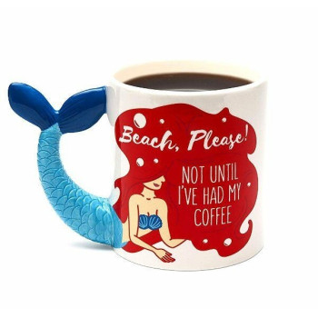 Κούπα με ουρά Γοργόνας στην Παραλία - Beach Mermaid Tail Mug