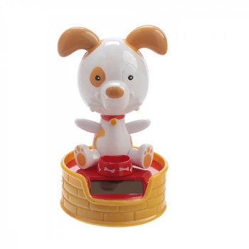 Ηλιακή Κούκλα με Κίνηση Σκυλάκι με Μπολ - Ο Μαξ