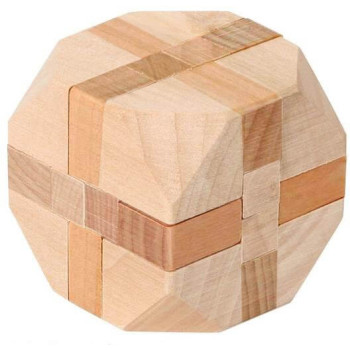 Μίνι Ξύλινο Παζλ Τετραγωνισμένο Διαμάντι