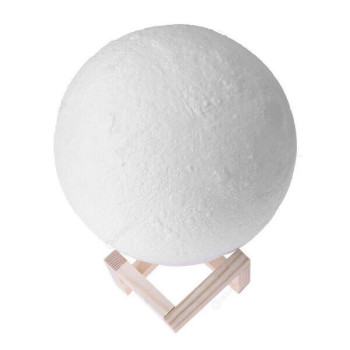 Μεγάλο Επαναφορτιζόμενο Φωτιστικό Φεγγάρι - Moon Light 17εκ