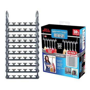 Έξυπνη Κρεμάστρα Εξοικονόμησης Χώρου - Wonder Hanger