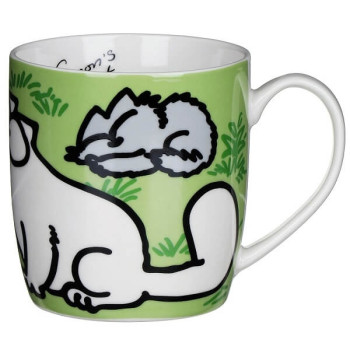Πορσελάνινη Κούπα Simon's Cat Πράσινη - Simon's Cat Green Mug