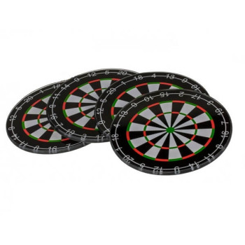 Γυάλινα Σουβέρ Στόχος για Βελάκια 4 τμχ - Dartboard Coasters