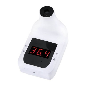 Επιτοίχιο Ψηφιακό Θερμόμετρο Μετώπου Χωρίς Επαφή με Οθόνη