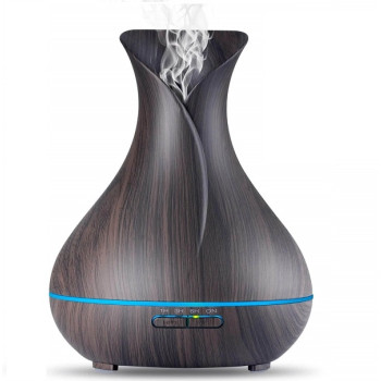 Υγραντήρας Υπερήχων & Αρωματοθεραπείας - Ultrasonic Diffuser Dark wood