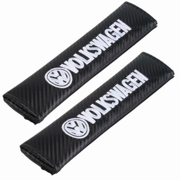 Μαξιλαράκια Ζώνης Carbon Volkswagen σετ 2 τεμαχίων