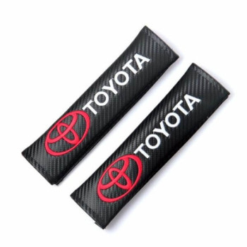 Μαξιλαράκια Ζώνης Carbon Toyota σετ 2 τεμαχίων