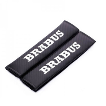 Μαξιλαράκια Ζώνης Carbon Brabus σετ 2 τεμαχίων