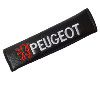 Μαξιλαράκια Ζώνης Carbon Peugeot σετ 2 τεμαχίων
