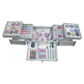 Μεγάλο Πτυσσόμενο Βαλιτσάκι με καλλυντικά και αξεσουάρ Miss Young Make up Kit