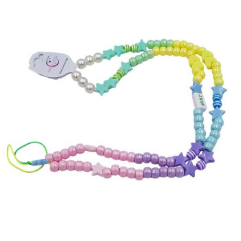 Διακοσμητικό Λουράκι με Χάντρες - Phone Cord Star