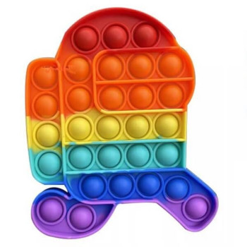 Anti Stress Fidget Bubble Pop Αγχολυτικό Παιχνίδι Ρομπότ Running