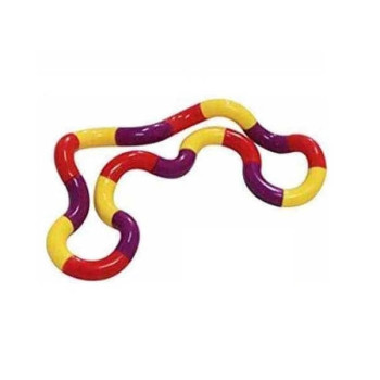 Anti Stress Tangle Fidget Κόκκινο-Κίτρινο-Μωβ