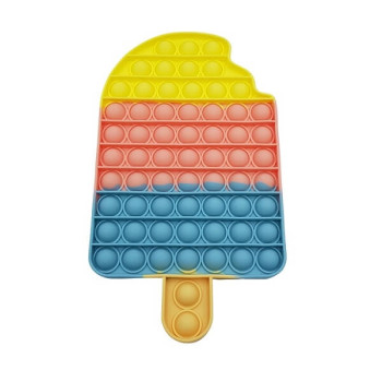Jumbo Fidget Pop it Αγχολυτικό Παιχνίδι Παγωτό Ξυλάκι Γίγας